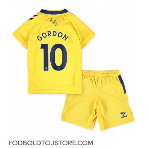 Everton Anthony Gordon #10 Tredje sæt Børn 2022-23 Kortærmet (+ Korte bukser)